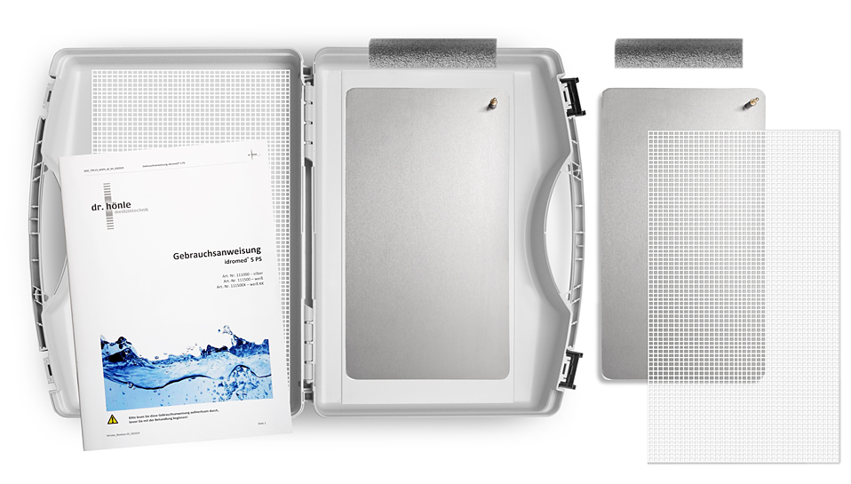 Idromed-Lieferumfang Teil 1 von 2