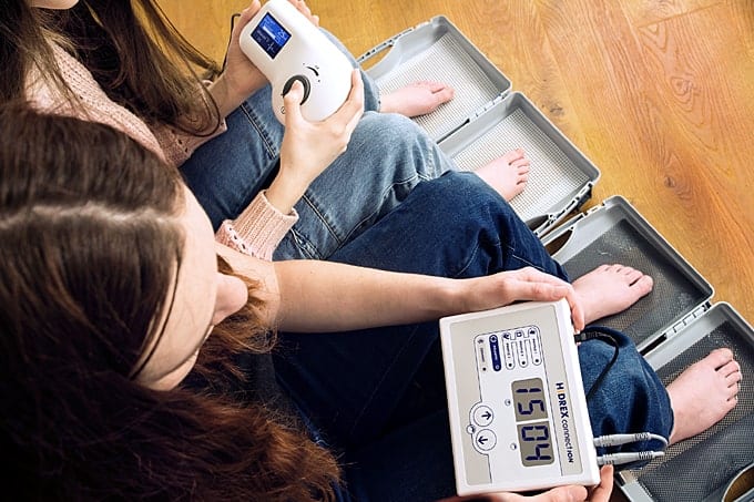 Iontophorese Behandlung der Füße Geräte-Auswahl