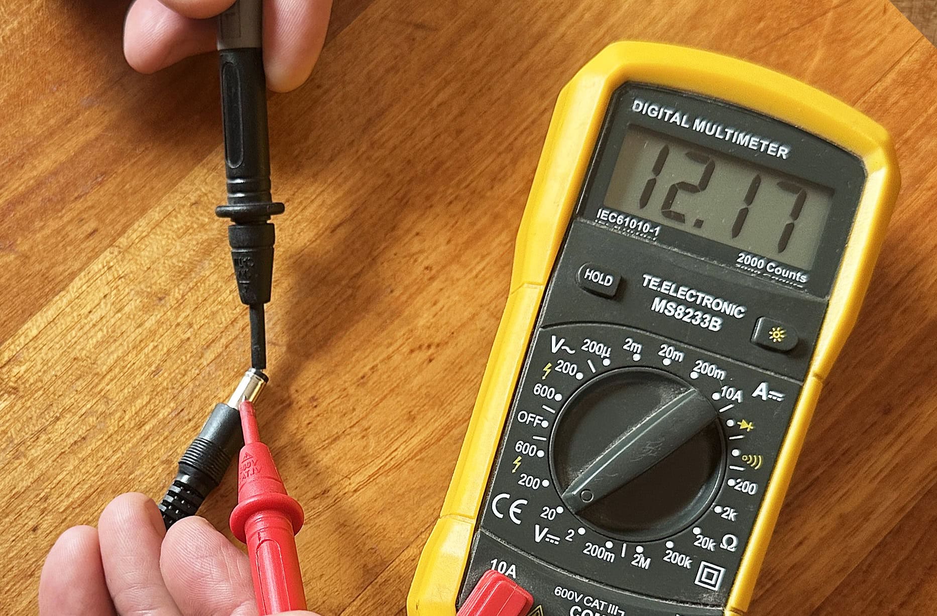 Iontophorese: Funktioniert das Netzteil vom Iontophoresegerät noch?